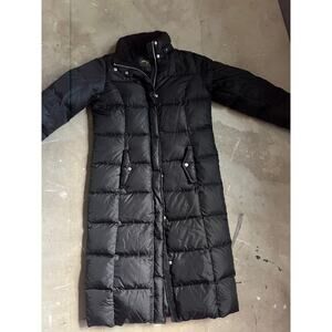 Eddie Bauer Puffercoat, winter coat, Trench, Black